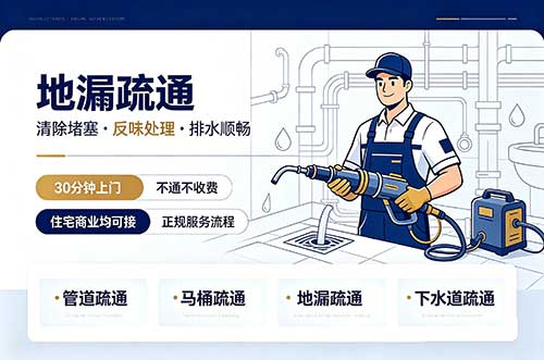 盐城地漏疏通